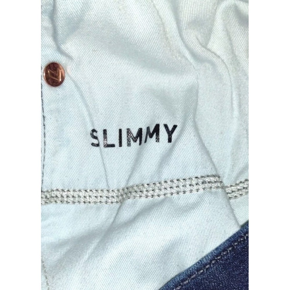 7 For All Mankind Men's Straight-Leg Jean Slimmy  Los Angeles Dark Size 31x33 - Picture 6 of 9